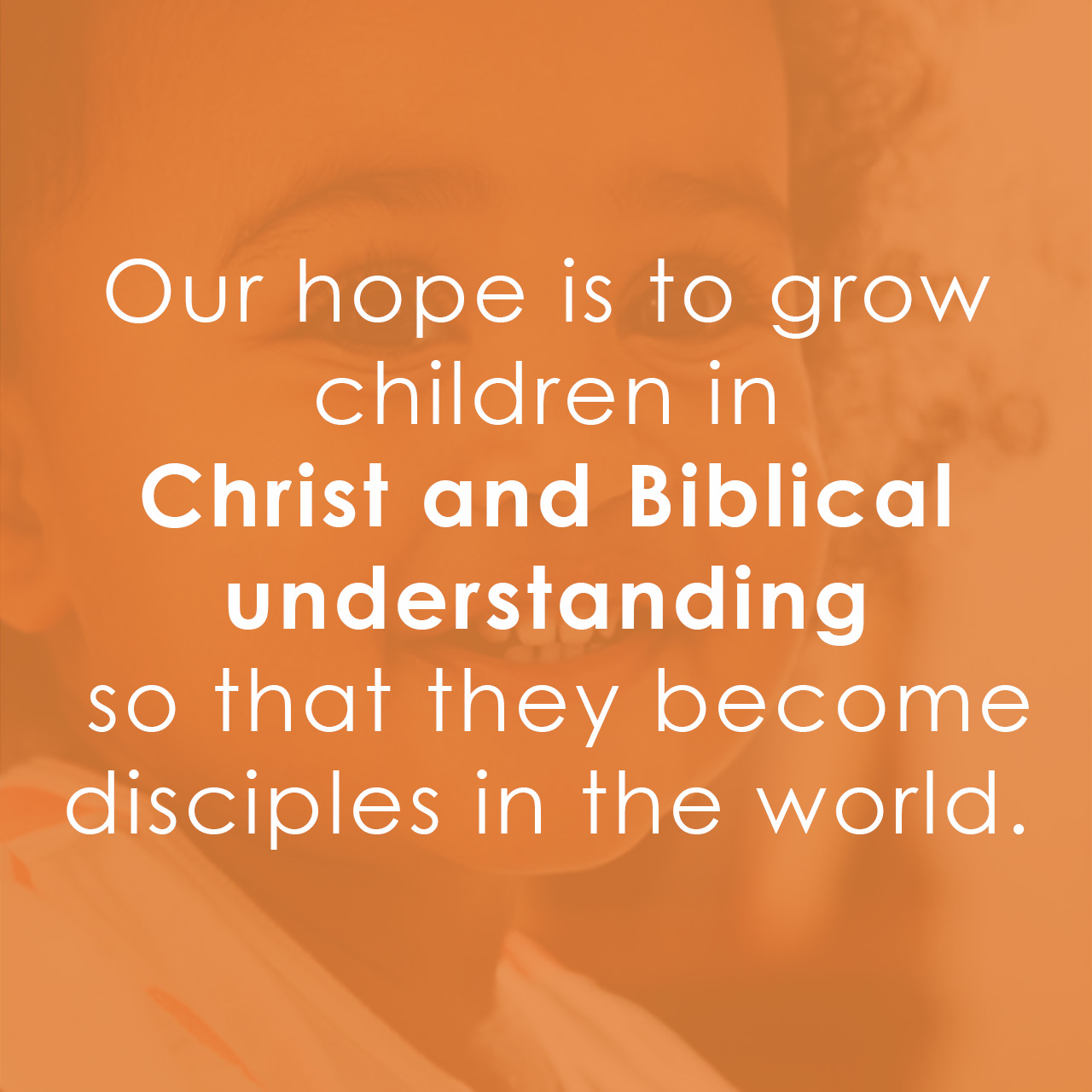 grow children in relationship with God
